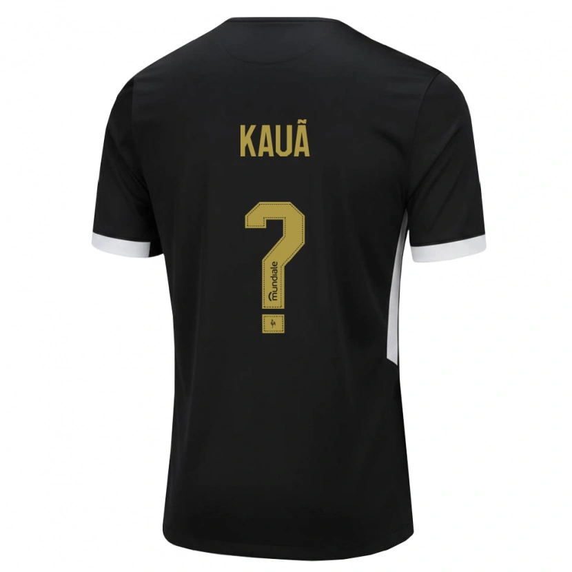 Danxen Kinder David Kauã #0 Schwarz Weiß Gelb Heimtrikot Trikot 2026/27 T-Shirt Schweiz