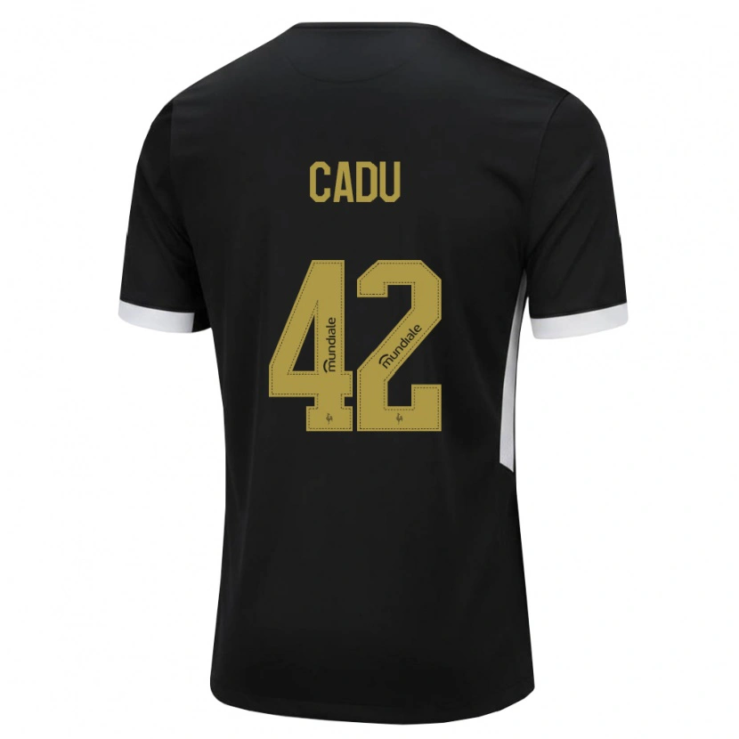 Danxen Kinder Cadu #42 Schwarz Weiß Gelb Heimtrikot Trikot 2026/27 T-Shirt Schweiz