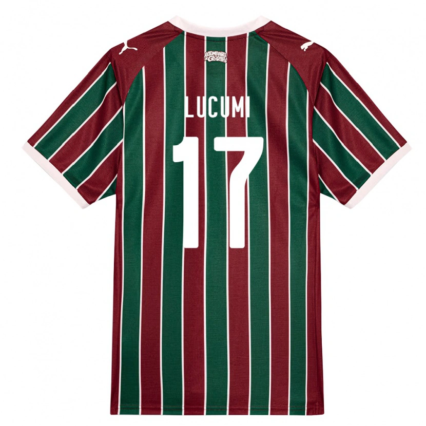 Danxen Kinder Jan Lucumi #17 Grün Burgund Weiß Heimtrikot Trikot 2026/27 T-Shirt Schweiz
