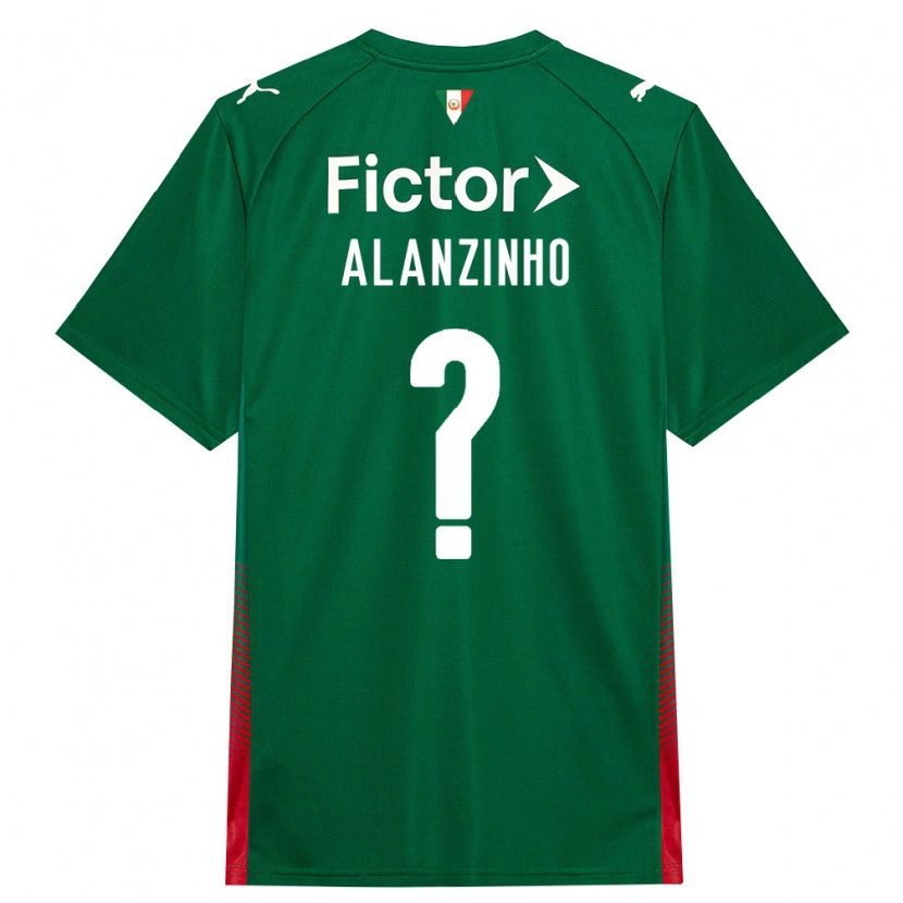 Danxen Kinder Alanzinho #0 Grün Rot Weiß Heimtrikot Trikot 2026/27 T-Shirt Schweiz