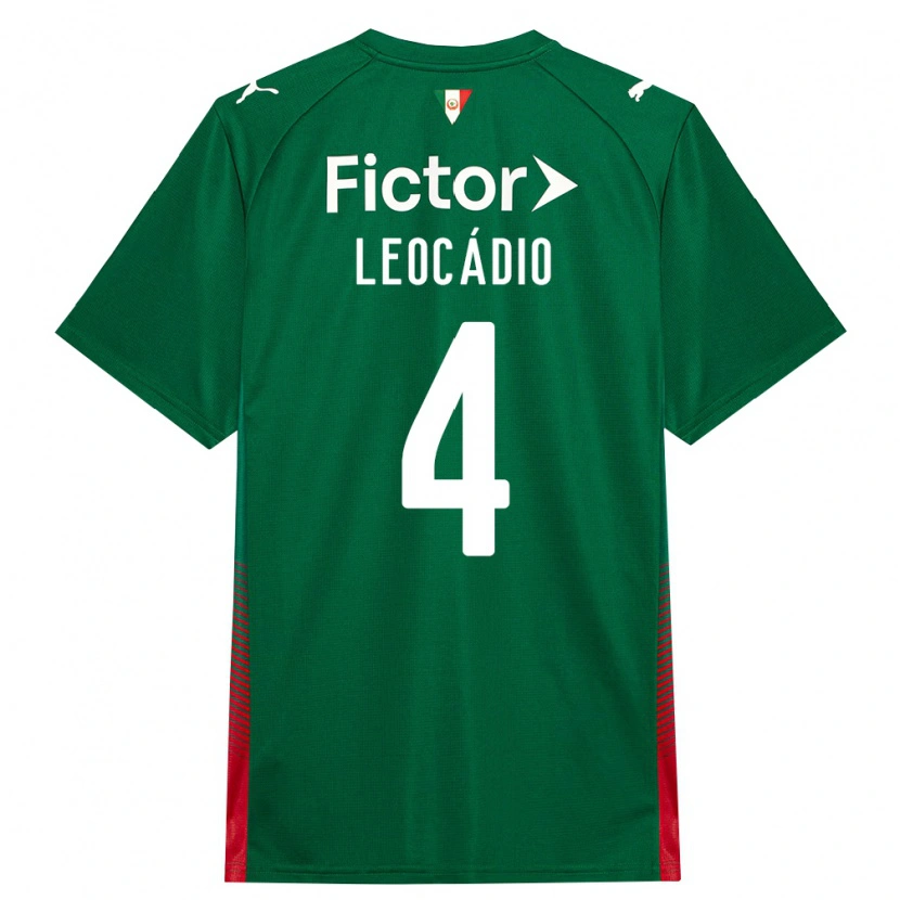 Danxen Kinder Isaac Leocádio #4 Grün Rot Weiß Heimtrikot Trikot 2026/27 T-Shirt Schweiz