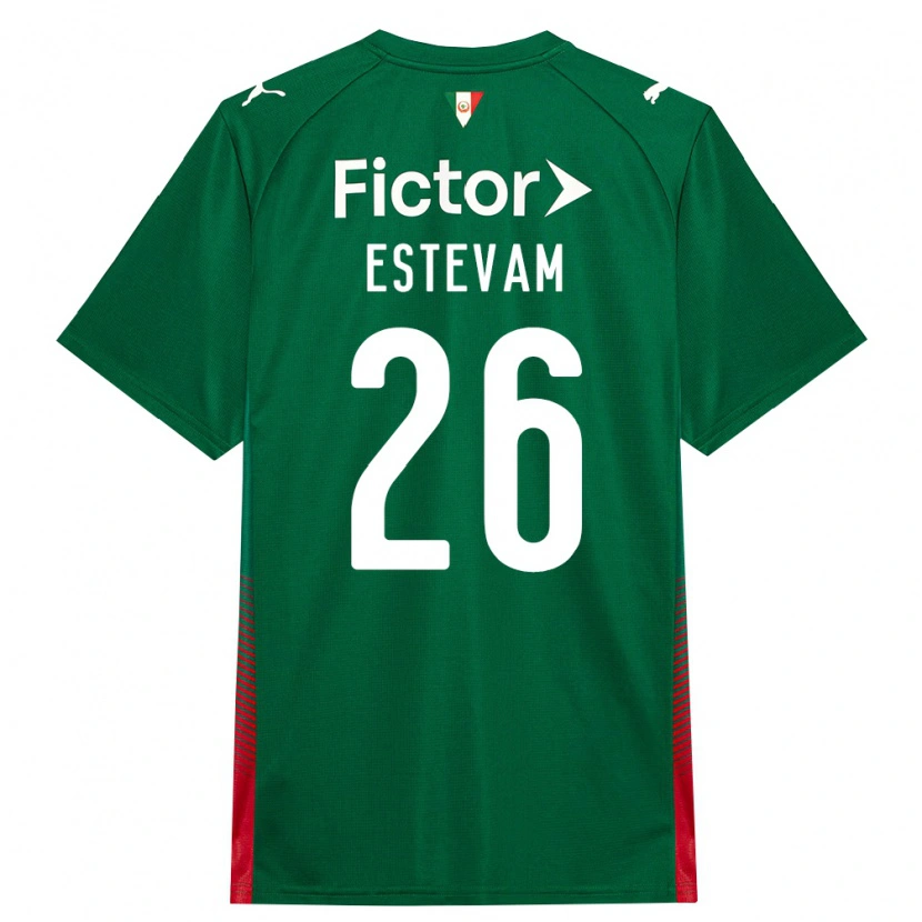 Danxen Kinder Laís Estevam #26 Grün Rot Weiß Heimtrikot Trikot 2026/27 T-Shirt Schweiz