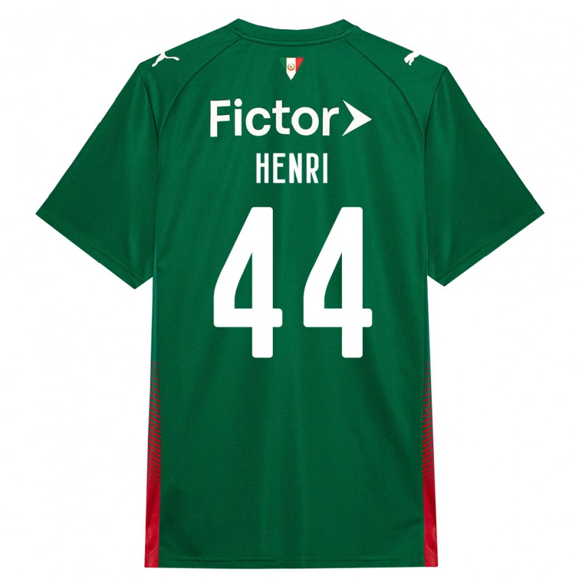 Danxen Kinder Henri #44 Grün Rot Weiß Heimtrikot Trikot 2026/27 T-Shirt Schweiz