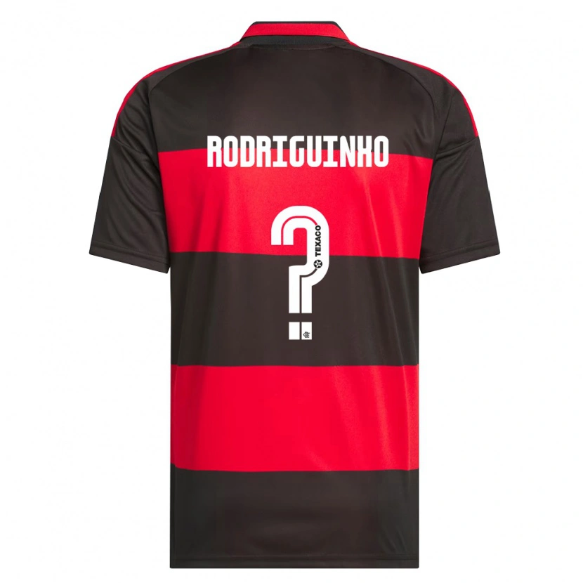 Danxen Kinder Rodriguinho #0 Rot Schwarz Weiß Heimtrikot Trikot 2026/27 T-Shirt Schweiz