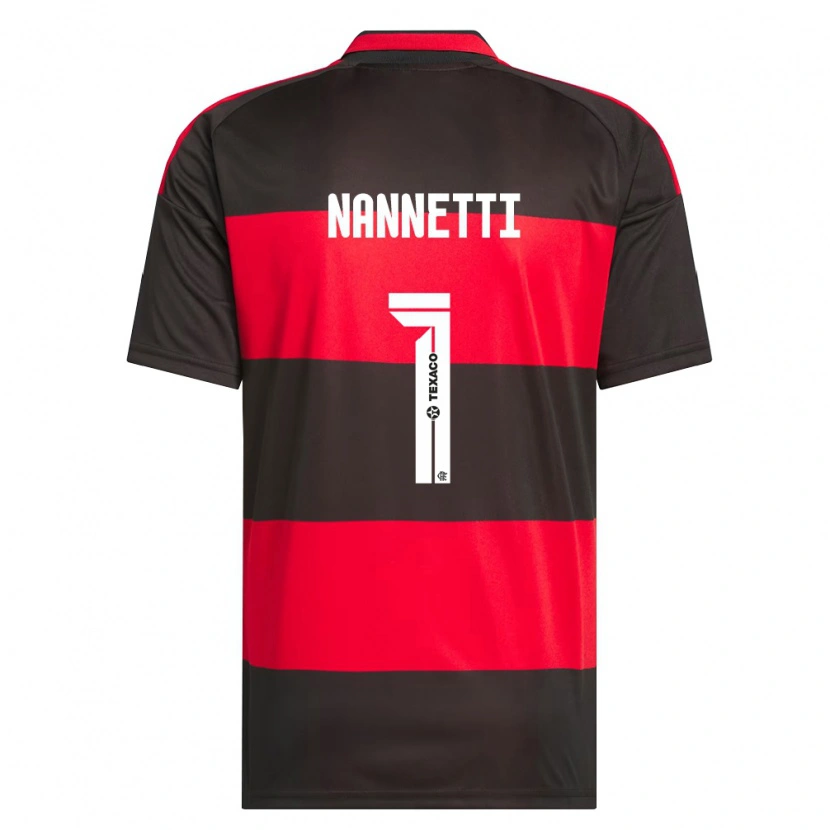 Danxen Kinder Léo Nannetti #1 Rot Schwarz Weiß Heimtrikot Trikot 2026/27 T-Shirt Schweiz