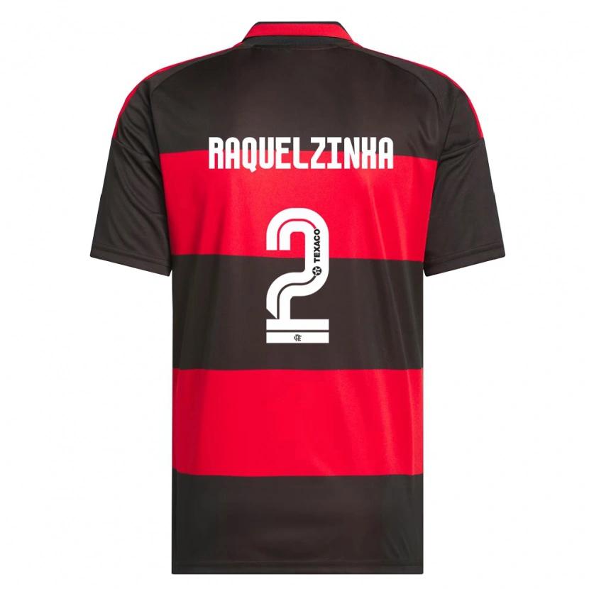 Danxen Kinder Raquelzinha #2 Rot Schwarz Weiß Heimtrikot Trikot 2026/27 T-Shirt Schweiz
