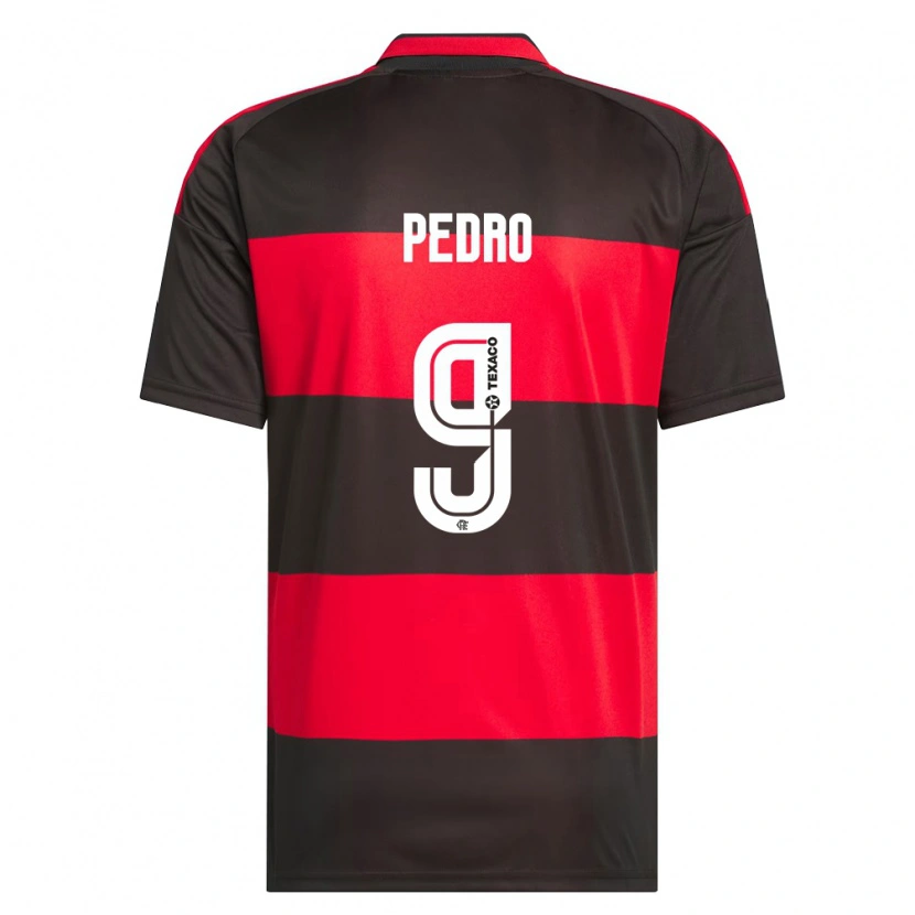 Danxen Kinder Pedro Guilherme Abreu Dos Santos #9 Rot Schwarz Weiß Heimtrikot Trikot 2026/27 T-Shirt Schweiz
