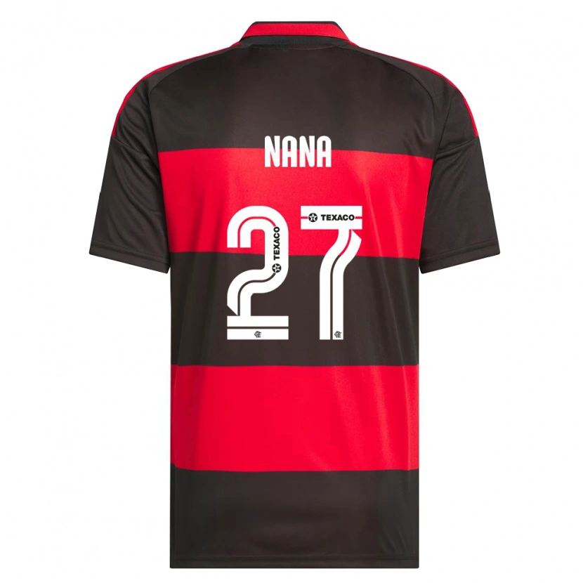 Danxen Kinder Nana #27 Rot Schwarz Weiß Heimtrikot Trikot 2026/27 T-Shirt Schweiz