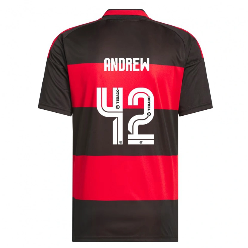 Danxen Kinder Andrew Da Silva Ventura #42 Rot Schwarz Weiß Heimtrikot Trikot 2026/27 T-Shirt Schweiz