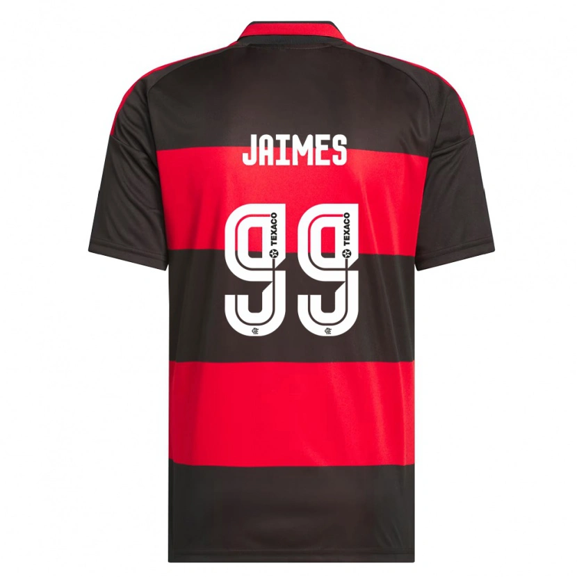 Danxen Kinder Sole Jaimes #99 Rot Schwarz Weiß Heimtrikot Trikot 2026/27 T-Shirt Schweiz