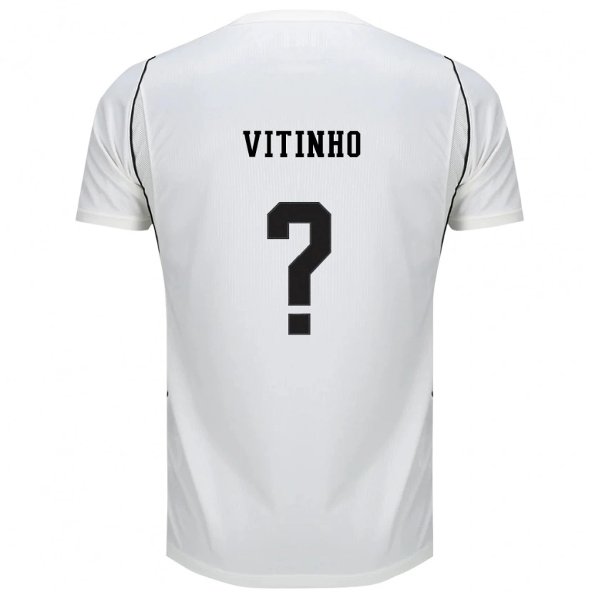 Danxen Kinder Vitinho #0 Weiß Schwarz Rot Heimtrikot Trikot 2026/27 T-Shirt Schweiz