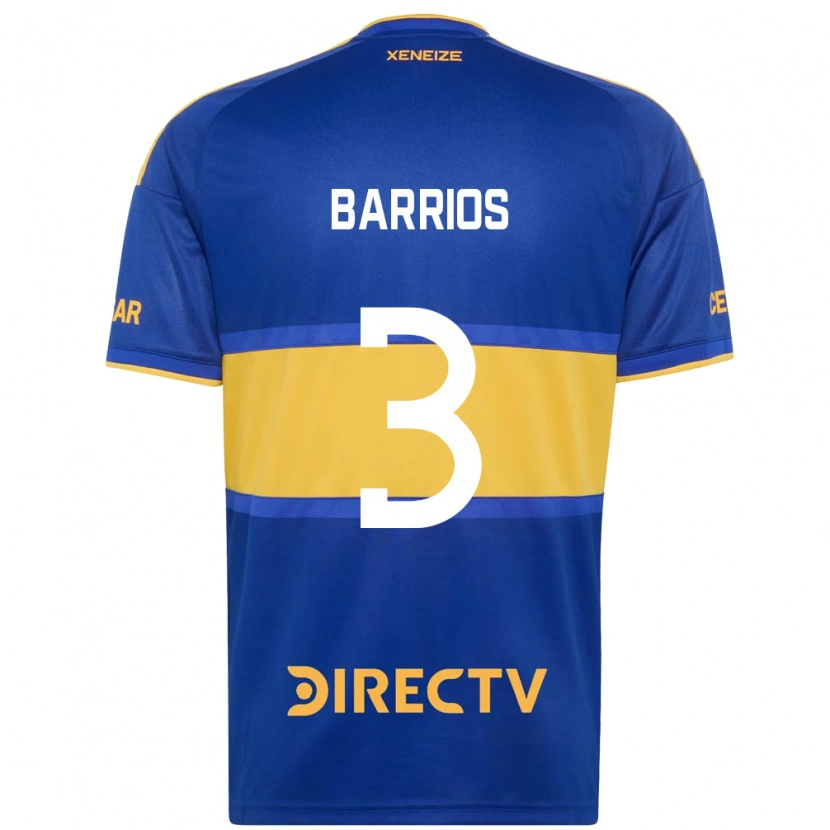Danxen Kinder Gabriela Barrios #3 Königsblau Gelb Heimtrikot Trikot 2026/27 T-Shirt Schweiz