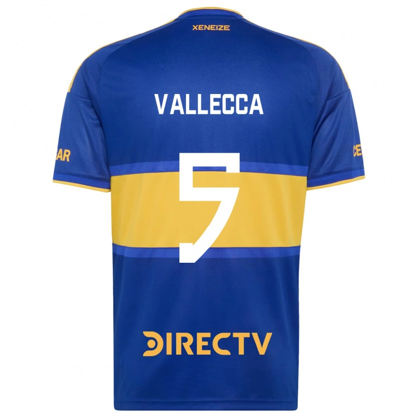 Danxen Kinder Santiago Vallecca #5 Königsblau Gelb Heimtrikot Trikot 2026/27 T-Shirt Schweiz