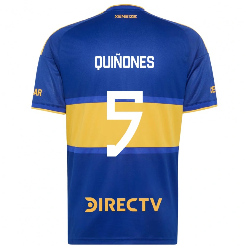 Danxen Kinder Florencia Quiñones #5 Königsblau Gelb Heimtrikot Trikot 2026/27 T-Shirt Schweiz