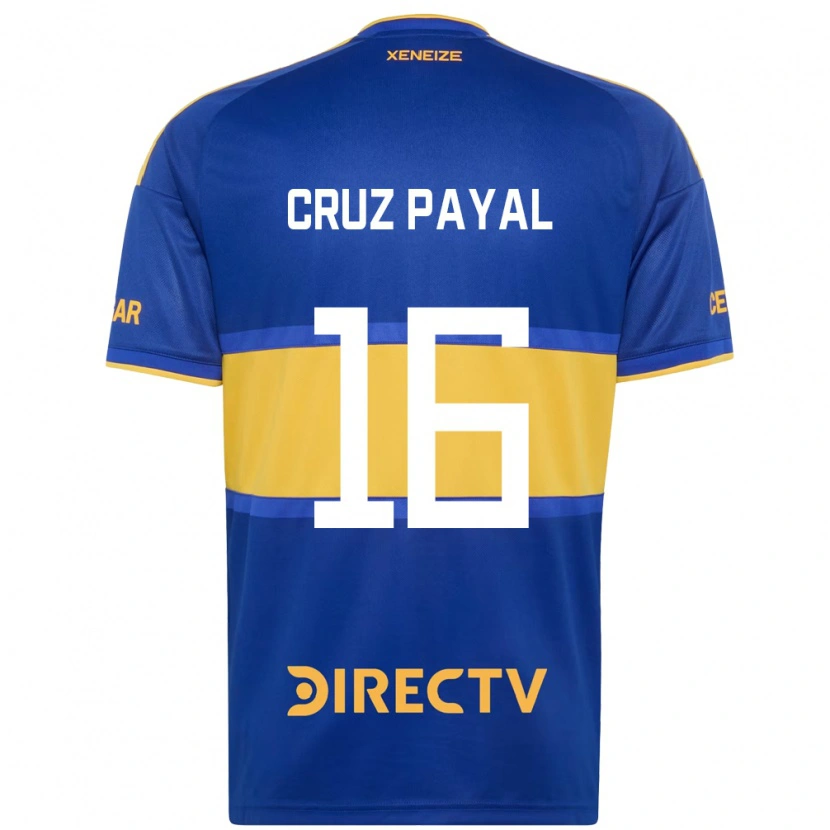 Danxen Kinder Juan Cruz Payal #16 Königsblau Gelb Heimtrikot Trikot 2026/27 T-Shirt Schweiz