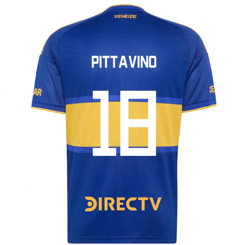 Danxen Kinder Rodrigo Pittavino #18 Königsblau Gelb Heimtrikot Trikot 2026/27 T-Shirt Schweiz