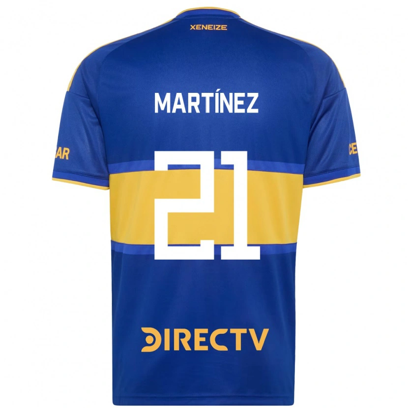 Danxen Kinder Julieta Martínez #21 Königsblau Gelb Heimtrikot Trikot 2026/27 T-Shirt Schweiz