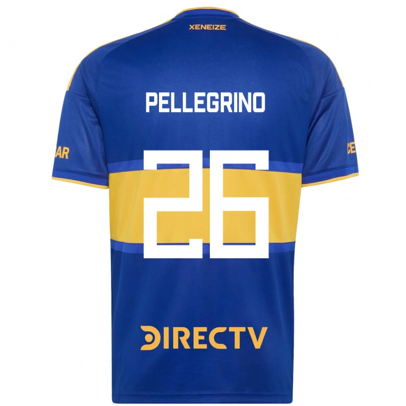 Danxen Kinder Marco Pellegrino #26 Königsblau Gelb Heimtrikot Trikot 2026/27 T-Shirt Schweiz