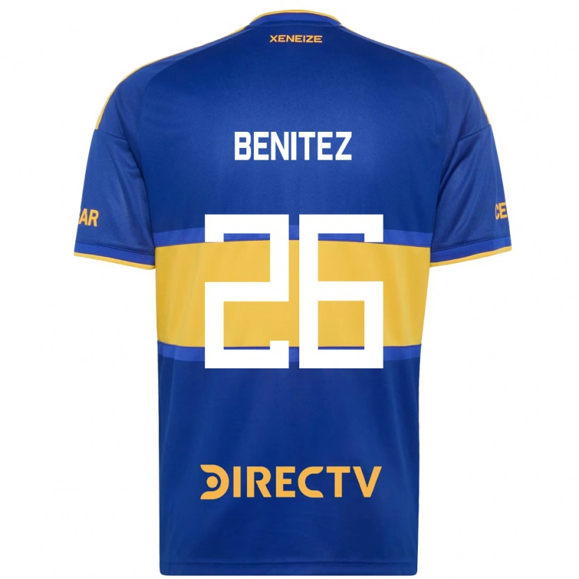 Danxen Kinder Lorena Benitez #26 Königsblau Gelb Heimtrikot Trikot 2026/27 T-Shirt Schweiz
