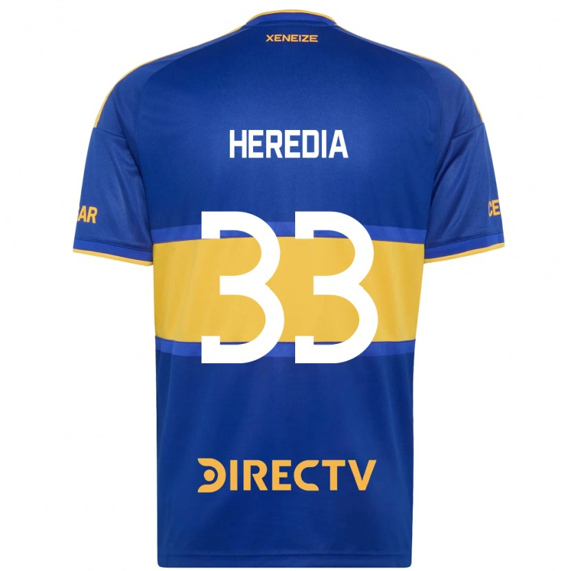 Danxen Kinder Agustín Heredia #33 Königsblau Gelb Heimtrikot Trikot 2026/27 T-Shirt Schweiz