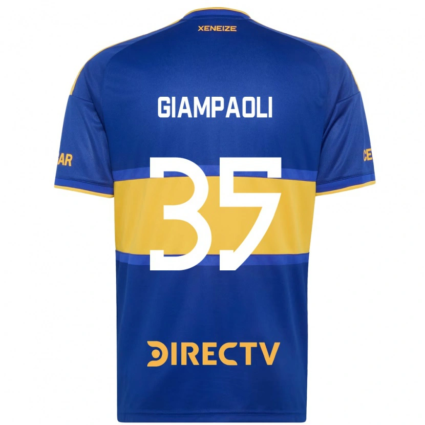Danxen Kinder Renzo Giampaoli #35 Königsblau Gelb Heimtrikot Trikot 2026/27 T-Shirt Schweiz