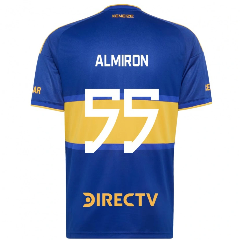 Danxen Kinder Ezequiel Almiron #55 Königsblau Gelb Heimtrikot Trikot 2026/27 T-Shirt Schweiz
