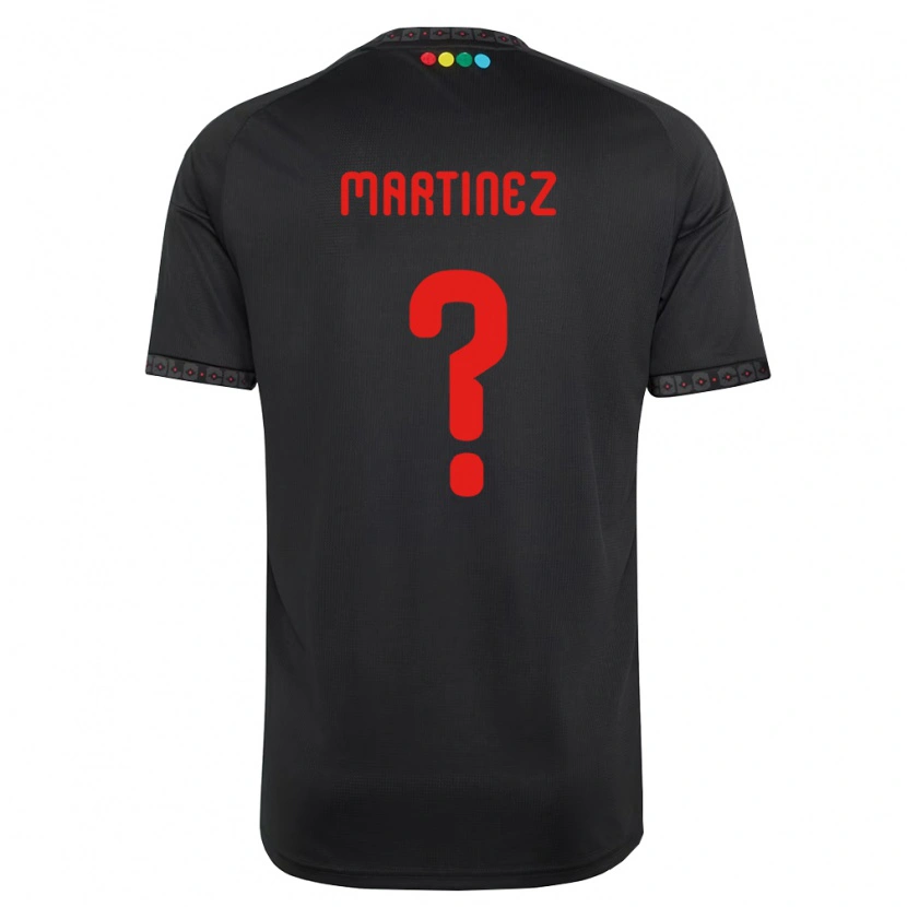 Danxen Kinder Ivan Martinez #0 Schwarz Rot Auswärtstrikot Trikot 2026/27 T-Shirt Schweiz