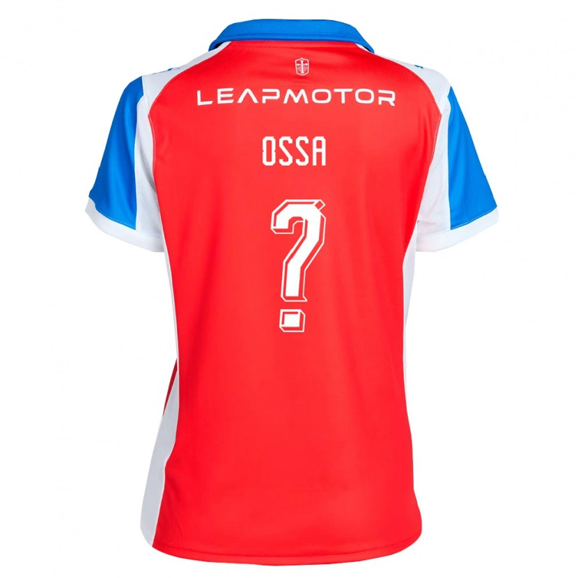 Danxen Kinder Diego Ossa #0 Rot Blau Auswärtstrikot Trikot 2026/27 T-Shirt Schweiz
