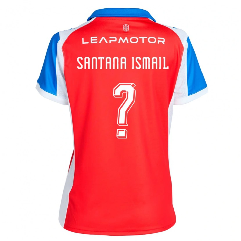 Danxen Kinder Benjamin Santana Ismail #0 Rot Blau Auswärtstrikot Trikot 2026/27 T-Shirt Schweiz