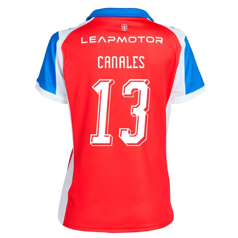 Danxen Kinder Alfred Canales #13 Rot Blau Auswärtstrikot Trikot 2026/27 T-Shirt Schweiz