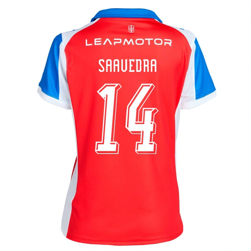 Danxen Kinder Danilo Saavedra #14 Rot Blau Auswärtstrikot Trikot 2026/27 T-Shirt Schweiz
