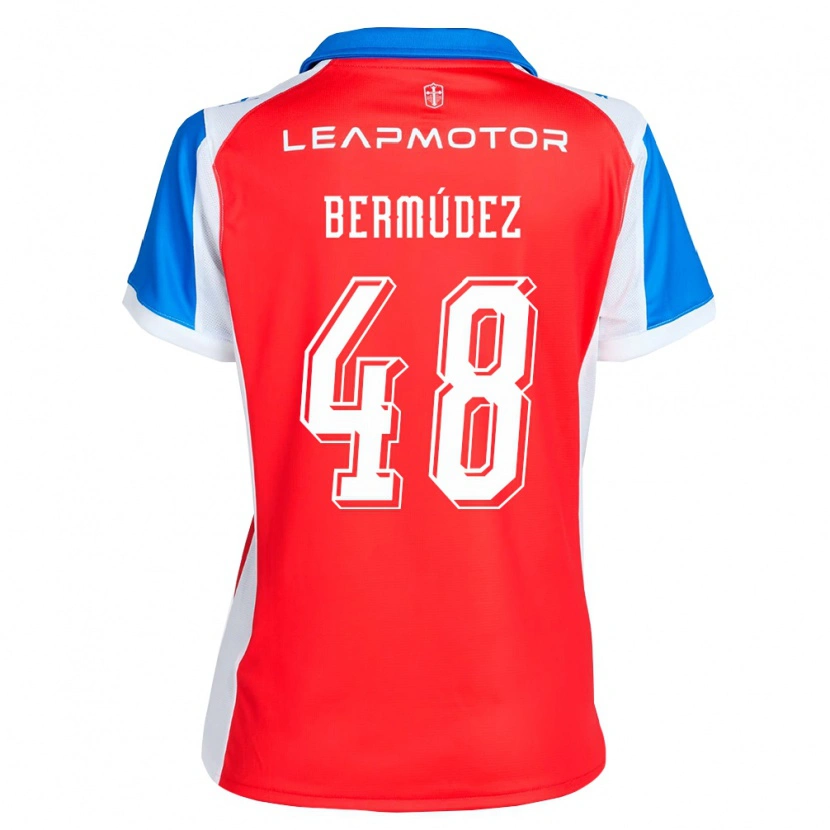 Danxen Kinder Diego Bermúdez #48 Rot Blau Auswärtstrikot Trikot 2026/27 T-Shirt Schweiz