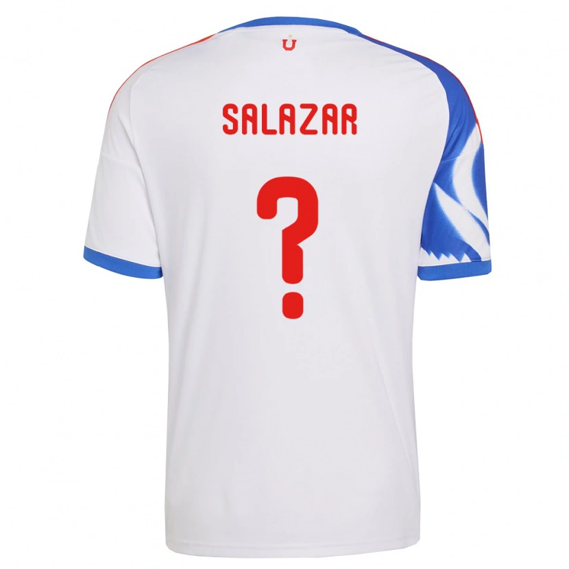 Danxen Kinder Yahir Salazar #0 Weiß Marineblau Auswärtstrikot Trikot 2026/27 T-Shirt Schweiz