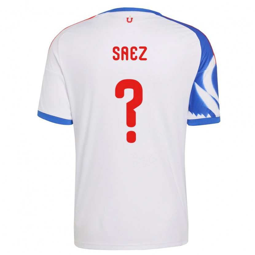 Danxen Kinder Ignacio Sáez #0 Weiß Marineblau Auswärtstrikot Trikot 2026/27 T-Shirt Schweiz
