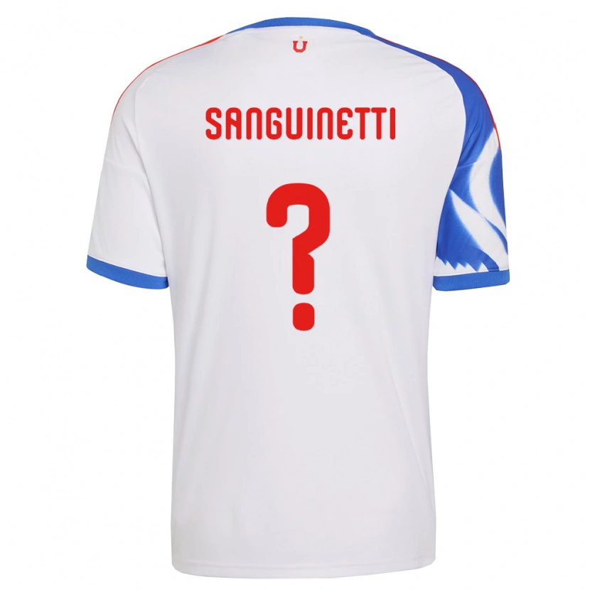 Danxen Kinder Fernando Osorio Sanguinetti #0 Weiß Marineblau Auswärtstrikot Trikot 2026/27 T-Shirt Schweiz