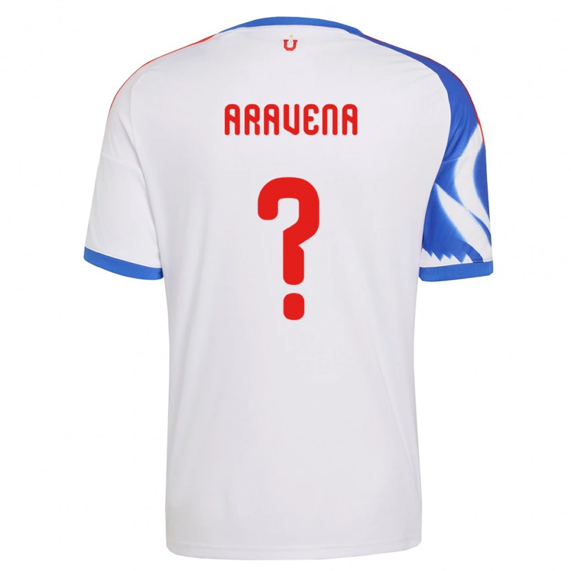 Danxen Kinder Benjamín Aravena #0 Weiß Marineblau Auswärtstrikot Trikot 2026/27 T-Shirt Schweiz