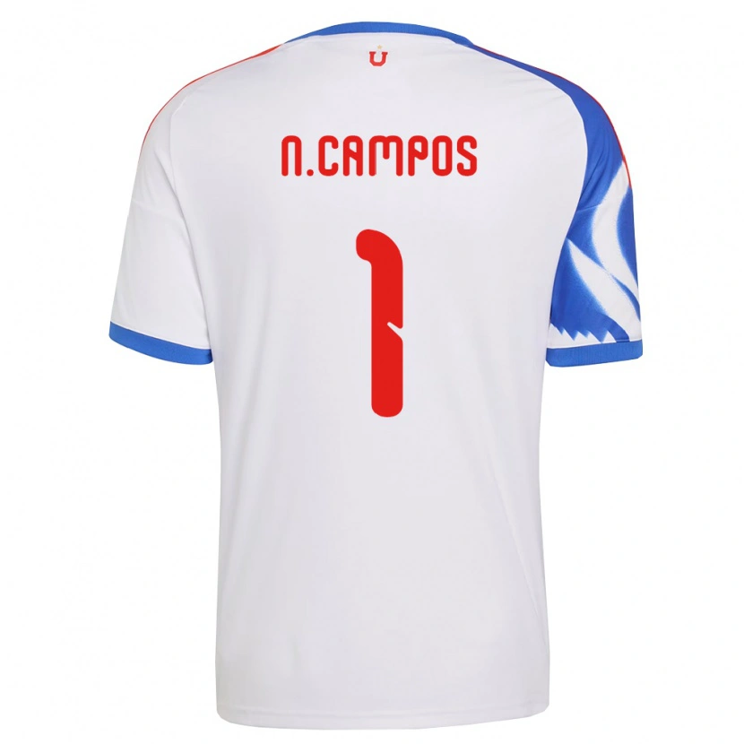 Danxen Kinder Natalia Campos #1 Weiß Marineblau Auswärtstrikot Trikot 2026/27 T-Shirt Schweiz