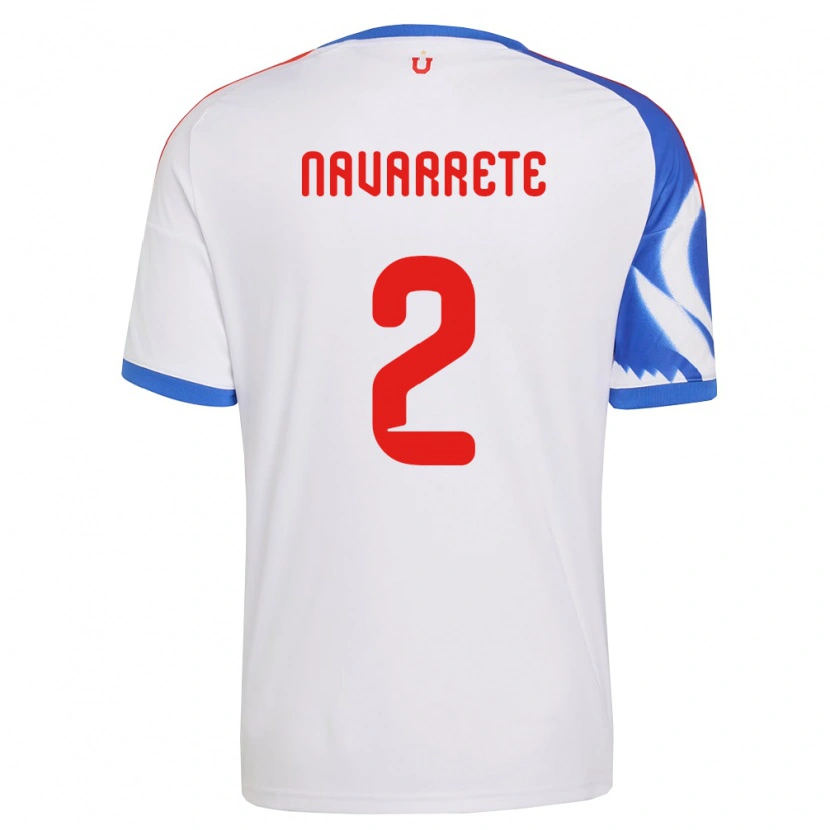 Danxen Kinder Daniel Navarrete #2 Weiß Marineblau Auswärtstrikot Trikot 2026/27 T-Shirt Schweiz