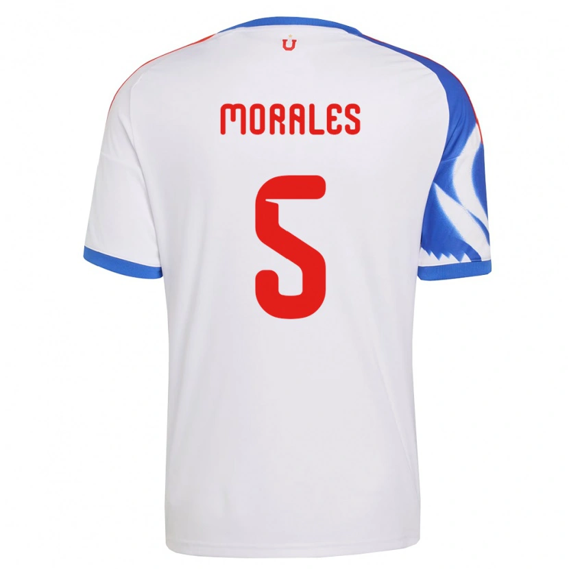 Danxen Kinder Mariana Morales #5 Weiß Marineblau Auswärtstrikot Trikot 2026/27 T-Shirt Schweiz