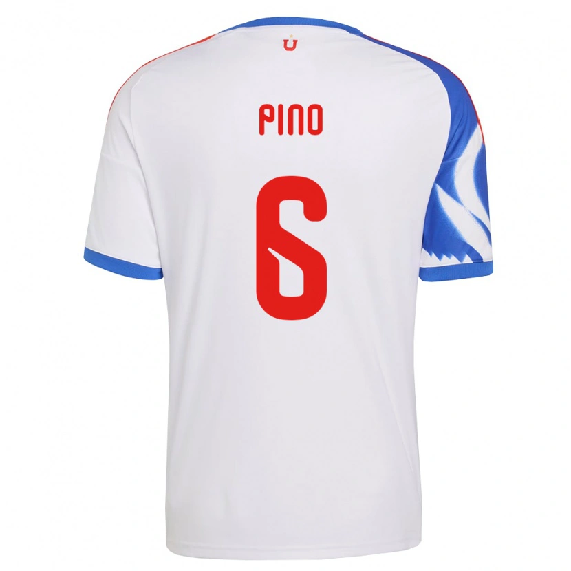 Danxen Kinder Gisela Pino #6 Weiß Marineblau Auswärtstrikot Trikot 2026/27 T-Shirt Schweiz