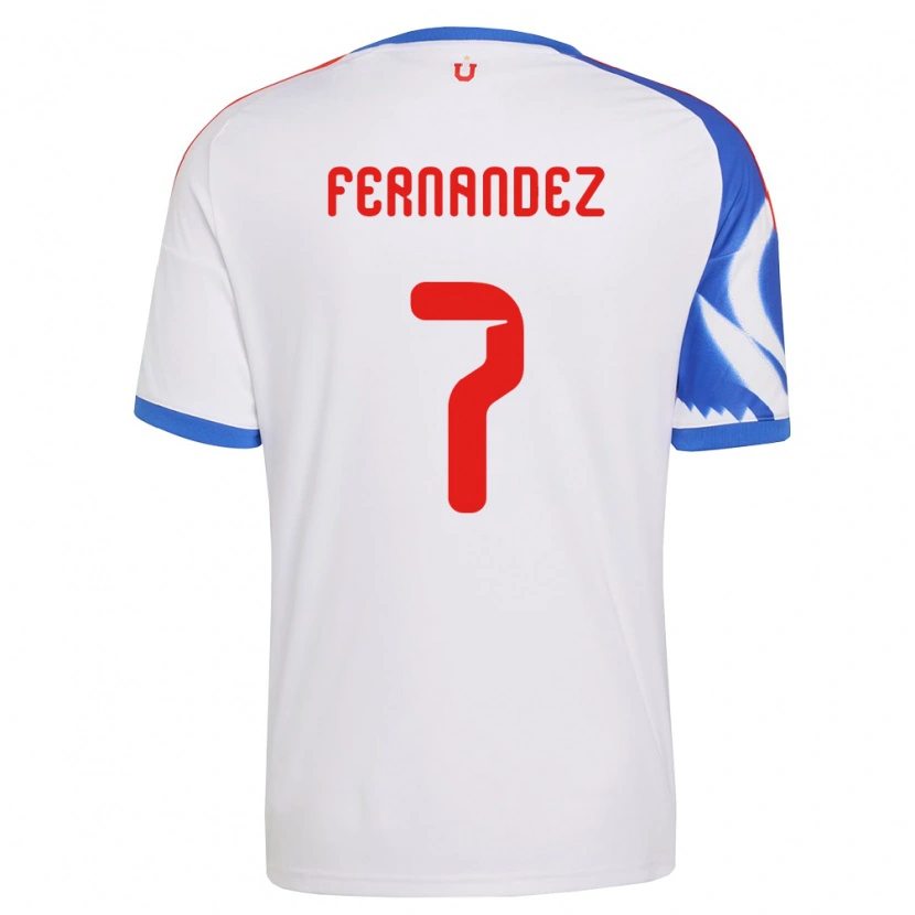 Danxen Kinder Rebeca Fernández #7 Weiß Marineblau Auswärtstrikot Trikot 2026/27 T-Shirt Schweiz