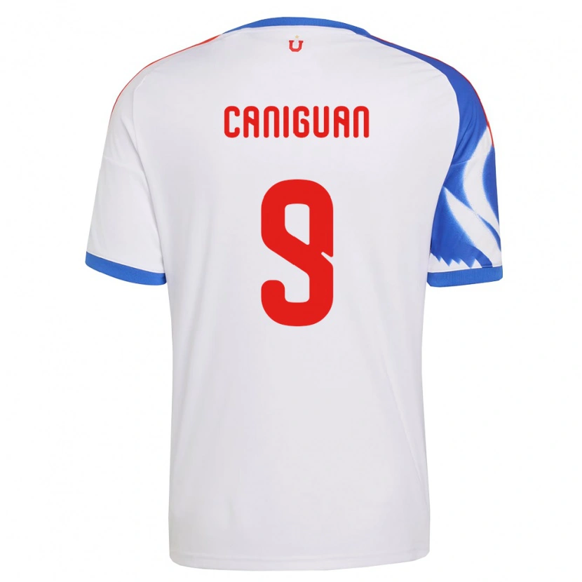 Danxen Kinder Franchesca Caniguán #9 Weiß Marineblau Auswärtstrikot Trikot 2026/27 T-Shirt Schweiz