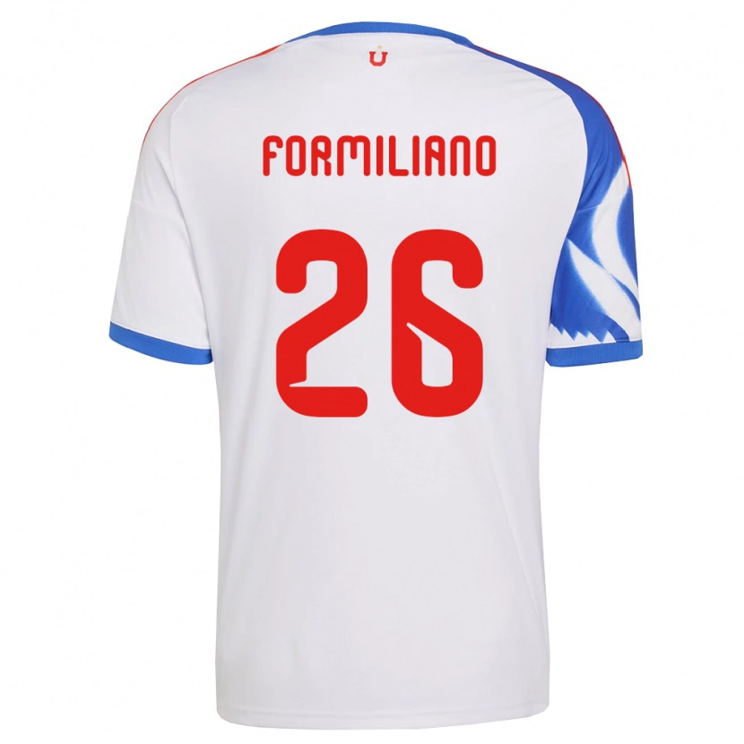 Danxen Kinder Fabricio Formiliano #26 Weiß Marineblau Auswärtstrikot Trikot 2026/27 T-Shirt Schweiz