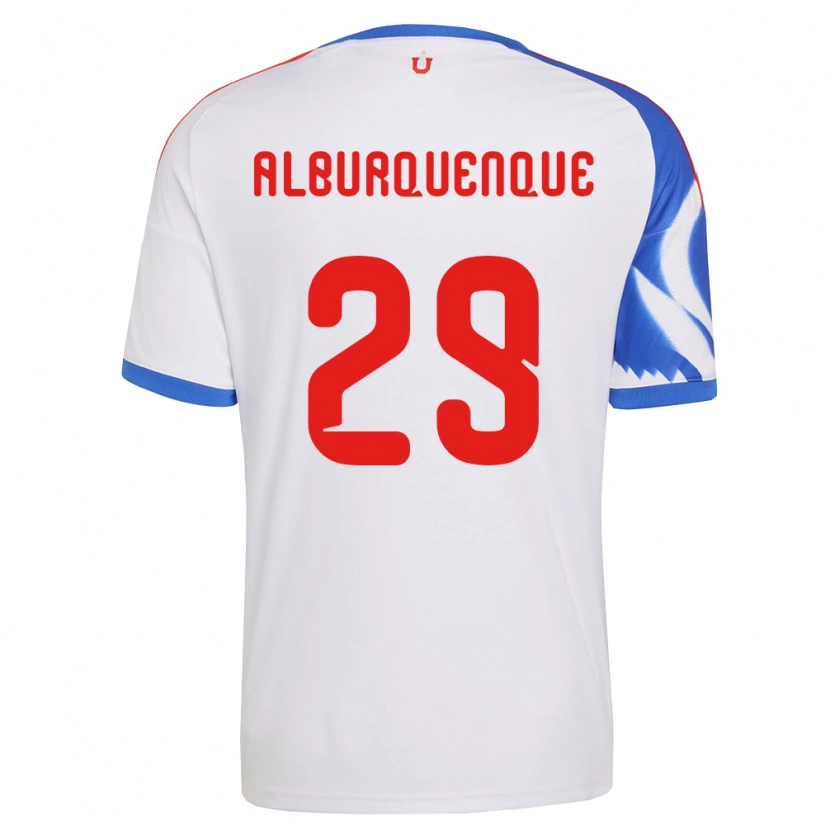 Danxen Kinder José Alburquenque #29 Weiß Marineblau Auswärtstrikot Trikot 2026/27 T-Shirt Schweiz