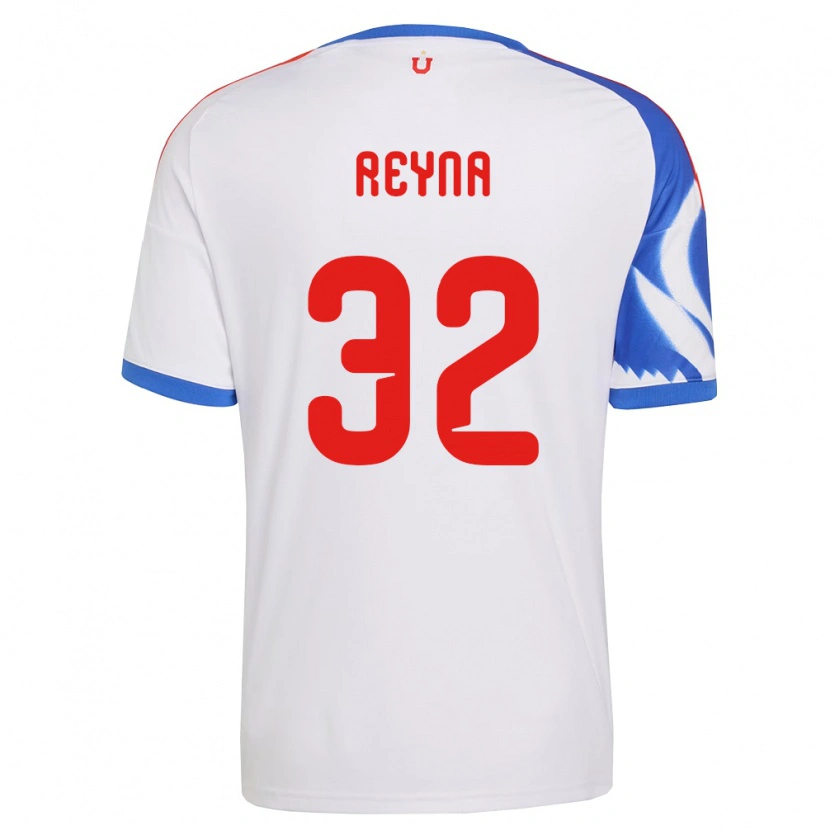 Danxen Kinder Gonzalo Reyna #32 Weiß Marineblau Auswärtstrikot Trikot 2026/27 T-Shirt Schweiz