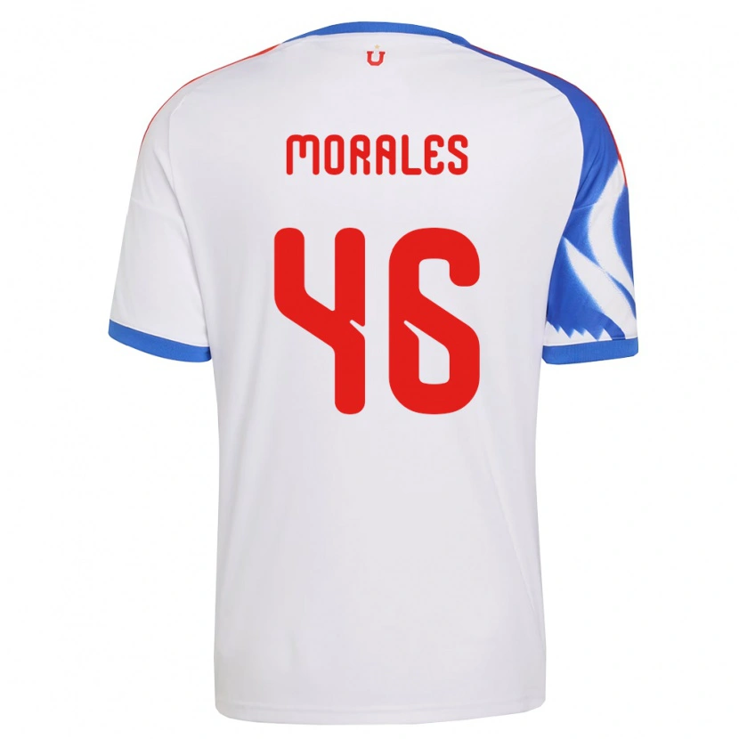 Danxen Kinder Bastián Morales #46 Weiß Marineblau Auswärtstrikot Trikot 2026/27 T-Shirt Schweiz
