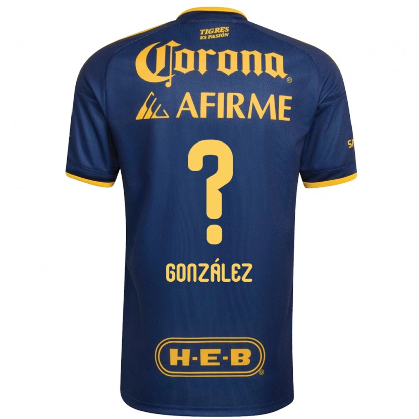 Danxen Kinder Fernando González #0 Königsblau Gelb Auswärtstrikot Trikot 2026/27 T-Shirt Schweiz