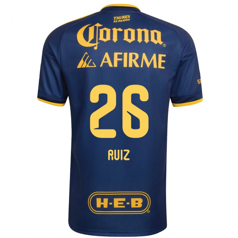 Danxen Kinder Michel Ruiz #26 Königsblau Gelb Auswärtstrikot Trikot 2026/27 T-Shirt Schweiz