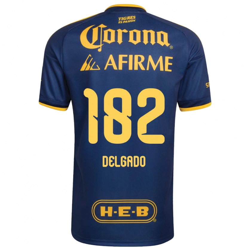 Danxen Kinder Arturo Delgado #182 Königsblau Gelb Auswärtstrikot Trikot 2026/27 T-Shirt Schweiz