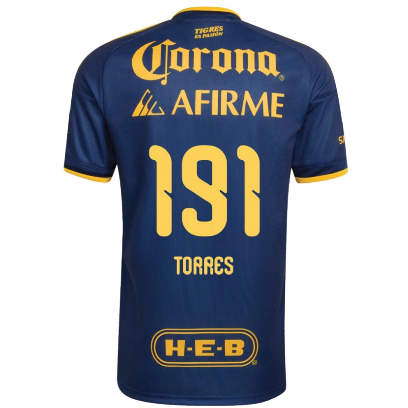 Danxen Kinder Aldo Torres #191 Königsblau Gelb Auswärtstrikot Trikot 2026/27 T-Shirt Schweiz